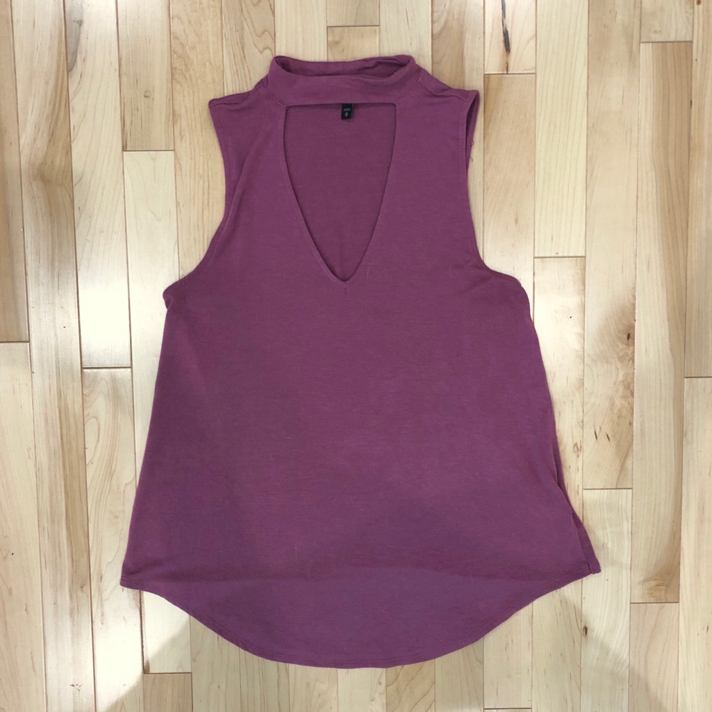 Express Mauve Choker Top Express Express Mauve Choker Top Express
